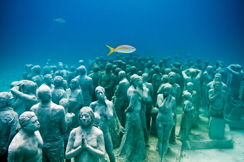 Cancun underwater museum