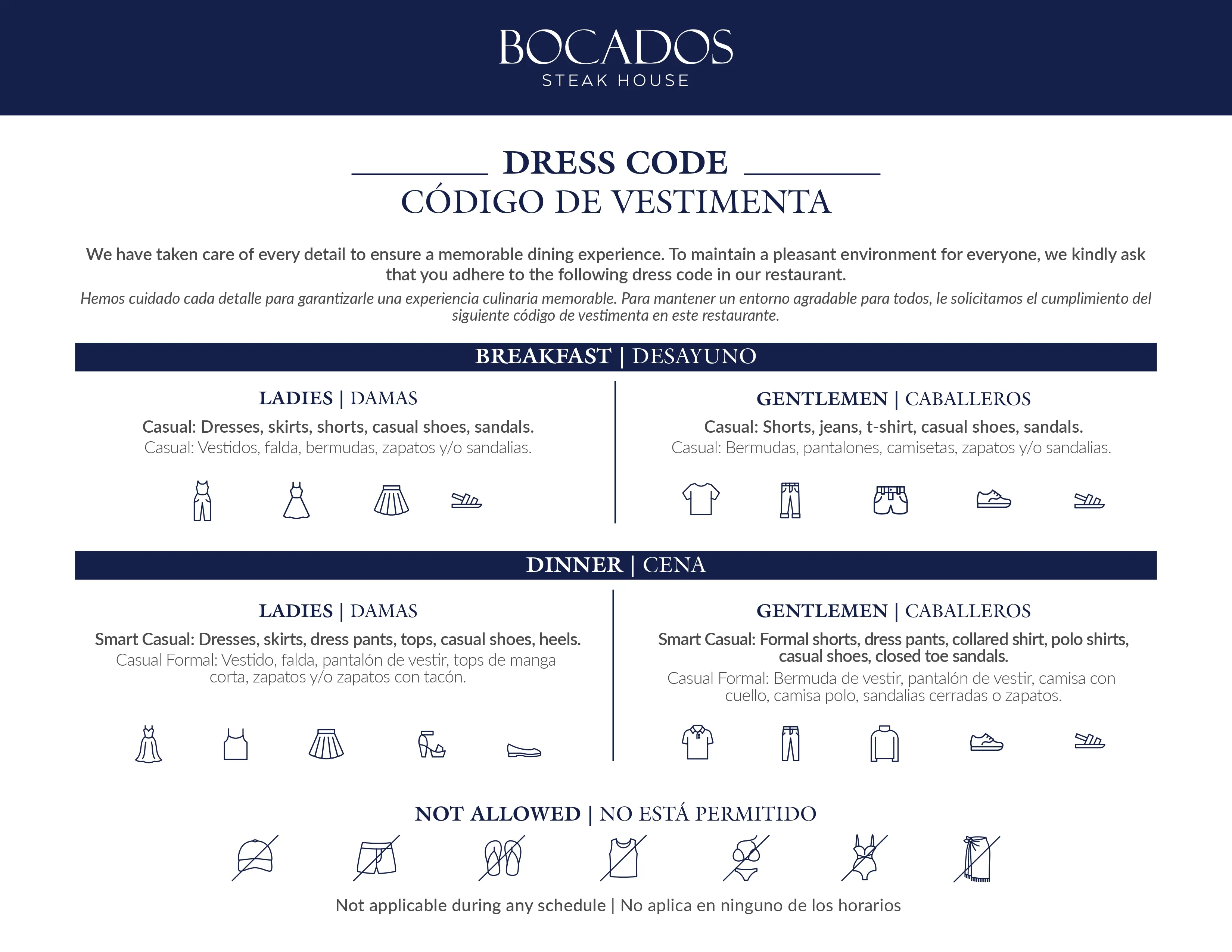 dresscode bocados