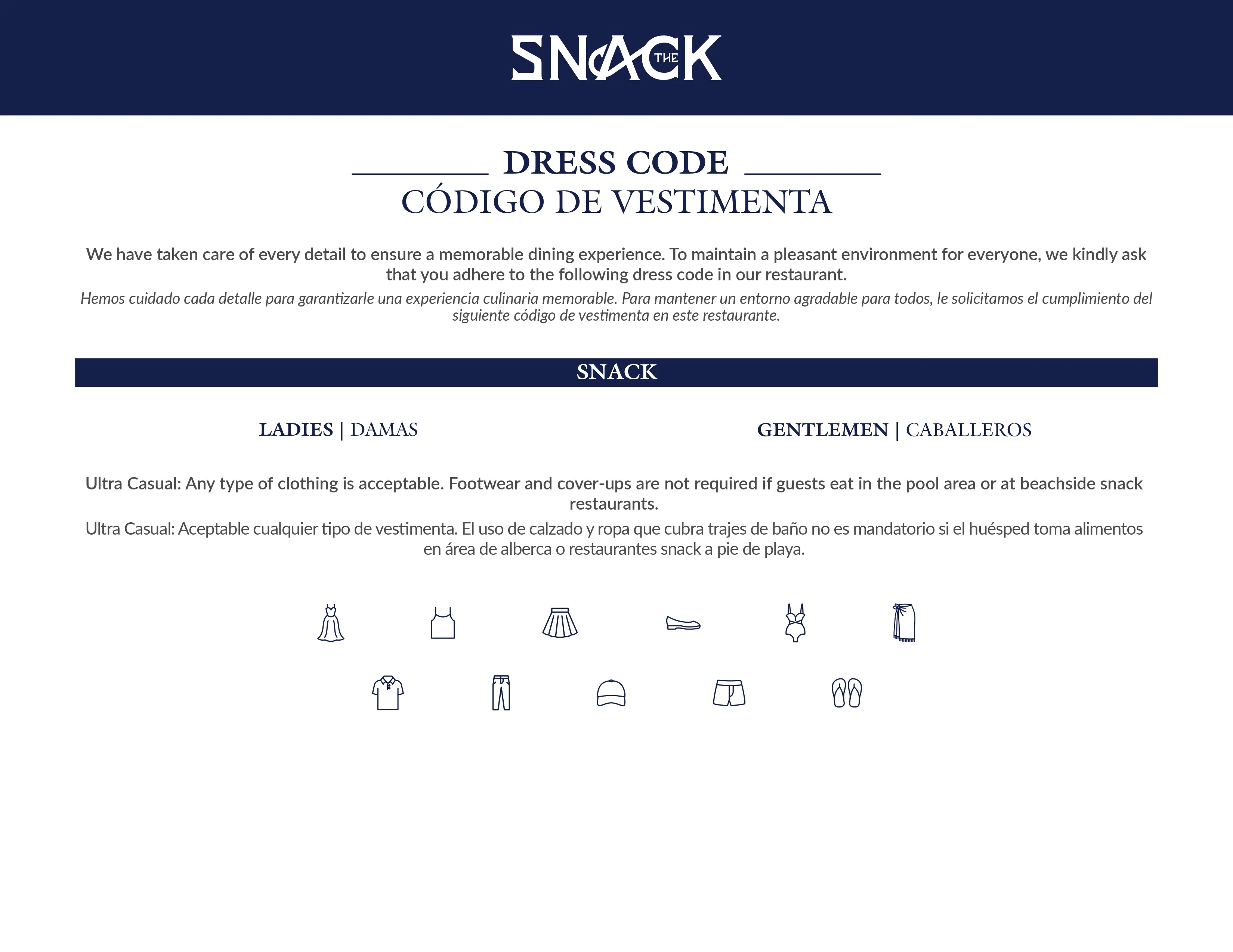 dresscode the snack