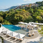 Garza Blanca Sanctuary Puerto Vallarta pool aerial view