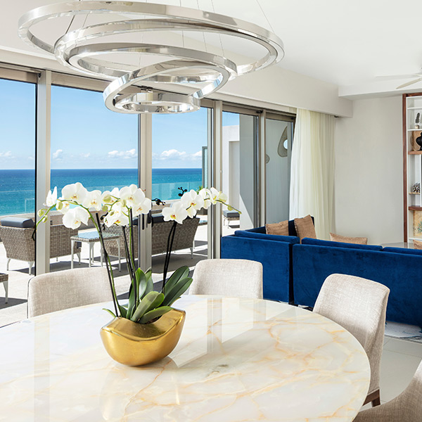 3 Bedroom Oceanfront Penthouse